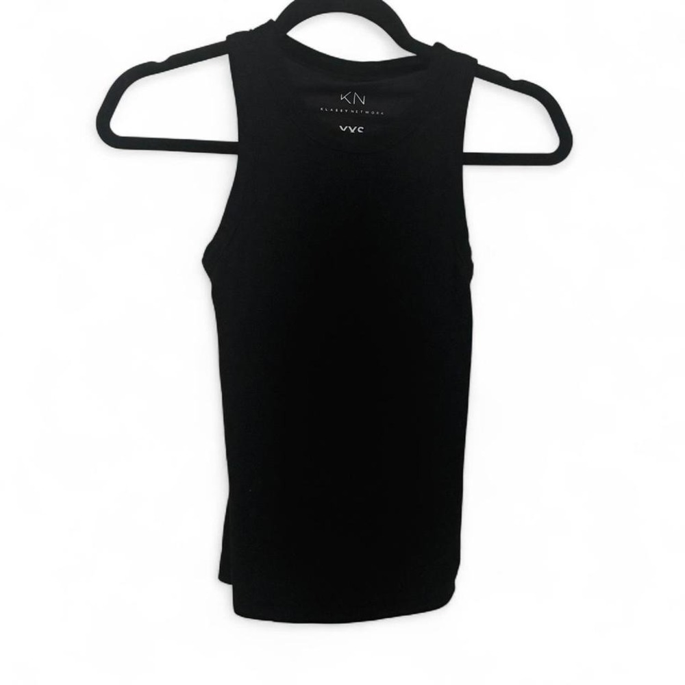 Klassy Network Black Racerback Tank Top Size XXS